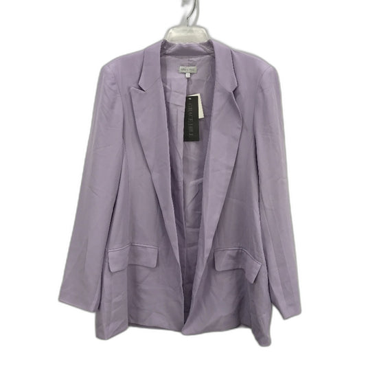 Grace Hill Lilac Purple Lined Light Weight Open Blazer Jacket Ladies Size 16 NEW