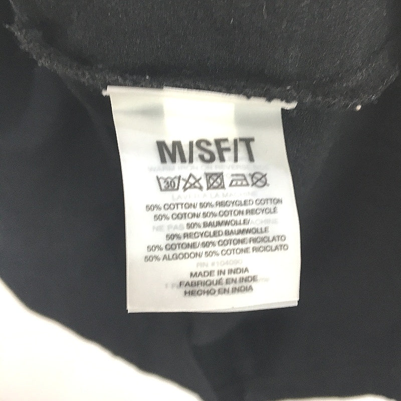 Misfit Mad Minds High Risk Printed Logo Black Classic Tee Unisex Size M NEW