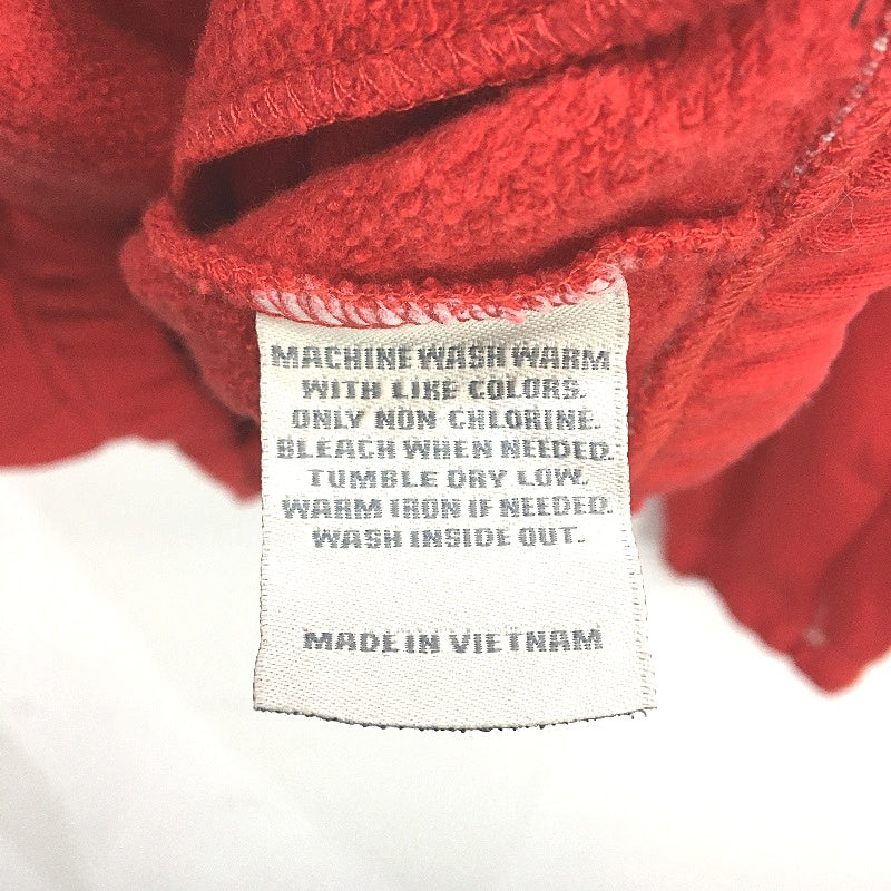 Abercrombie & Fitch Red & Black Zip Up Soft Jumper Mens Size Large NEW
