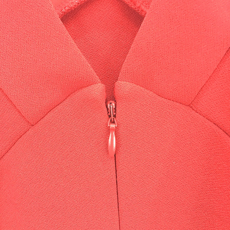 Forever New Charlie Arrow Neck Red Bodycon Midi Dress Ladies Size AU 12 NEW