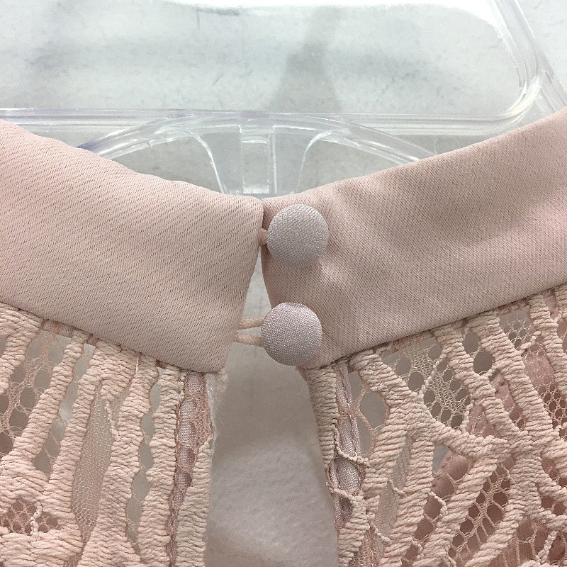 Forever New Curve Rochelle Lace Detail Pink Prom Dress Ladies Size AU 18 NEW