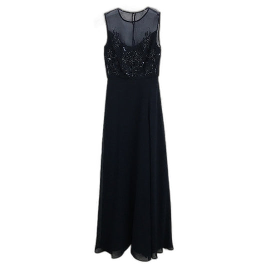 Forever New Ever After Carissa Lace Bodice Navy Maxi Dress Ladies Size AU 4 NEW