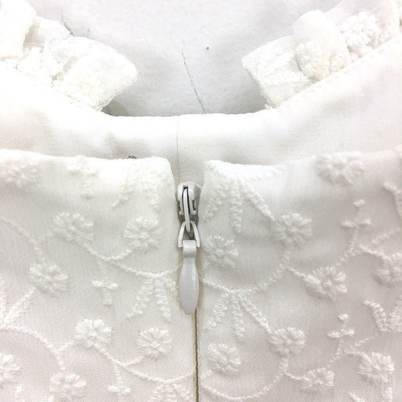 Forever New Corrie Embroidery White Corset Playsuit Ladies Size AU 10 NEW