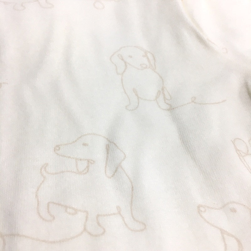 Peter Alexander Penny Organic Cream Baby Onesie Unisex Size 18-24 Months NEW