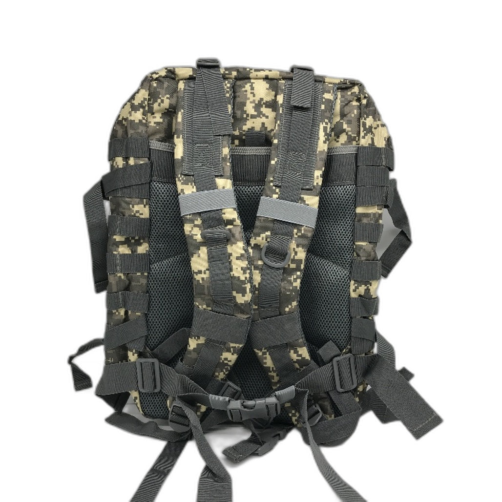 QT&QY 45L Durable Waterproof Military Tactical Modular Backpack in Brown NEW