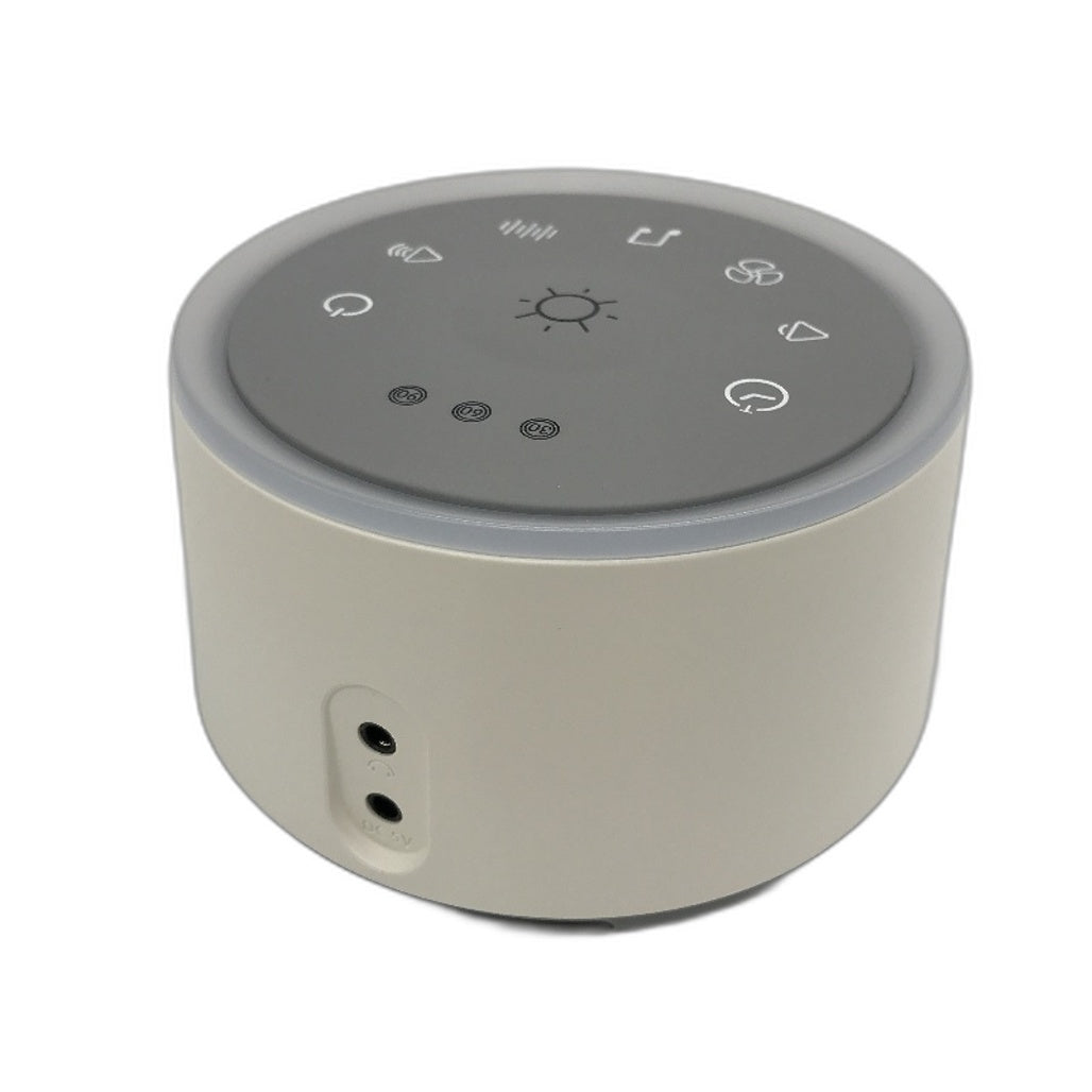 Dreamegg D1 Ambient Sound Noise Machine and Soft Night Light in White NEW
