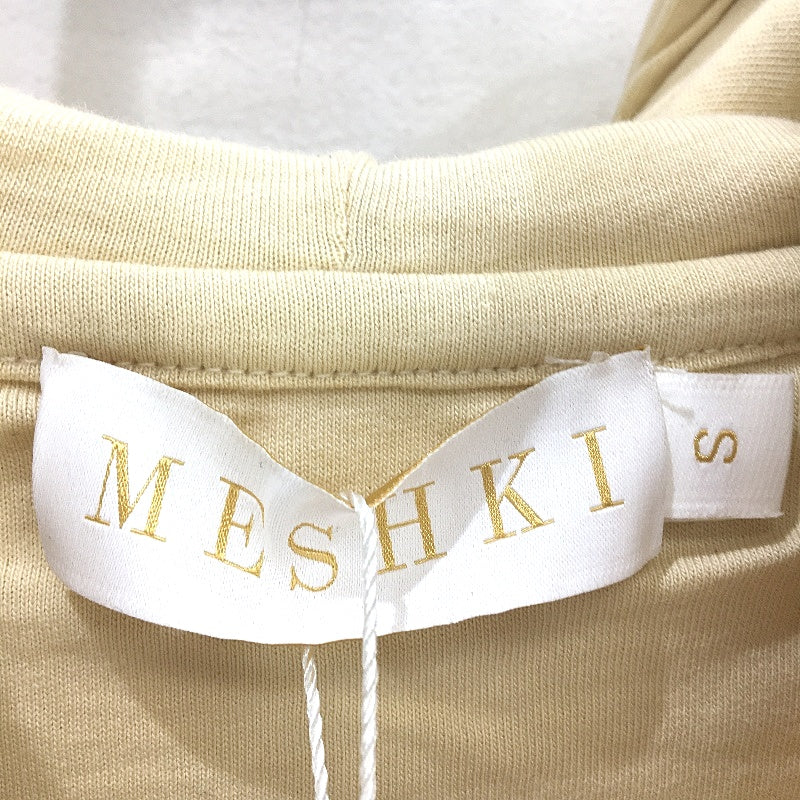 Meshki Arletta Sand Yellow Lightweight Loopback Hoodie Jumper Ladies Size S NEW