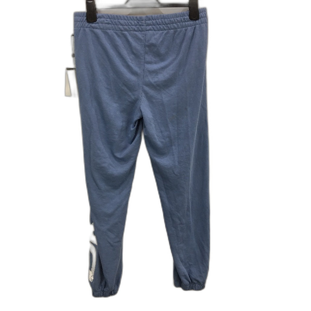 DKNY Sport Blue Cotton Blend Elastic Waist Classic Trackpants Ladies Size S NEW