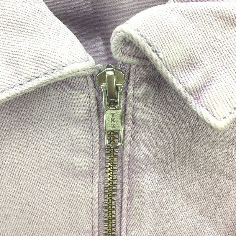 Insight Lilac Purlpe All In One Zip Up SS Denim Coveralls Ladies Size XS NEW