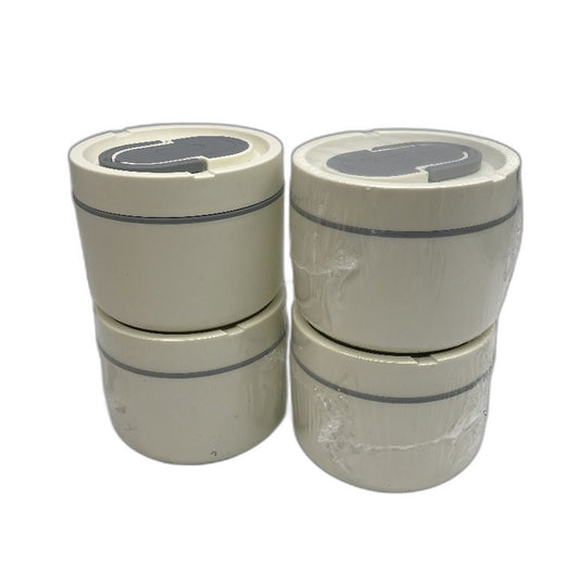 Adando 4pk Stainless Steel Thermal Insulated Round Containers with Lunchbag NEW