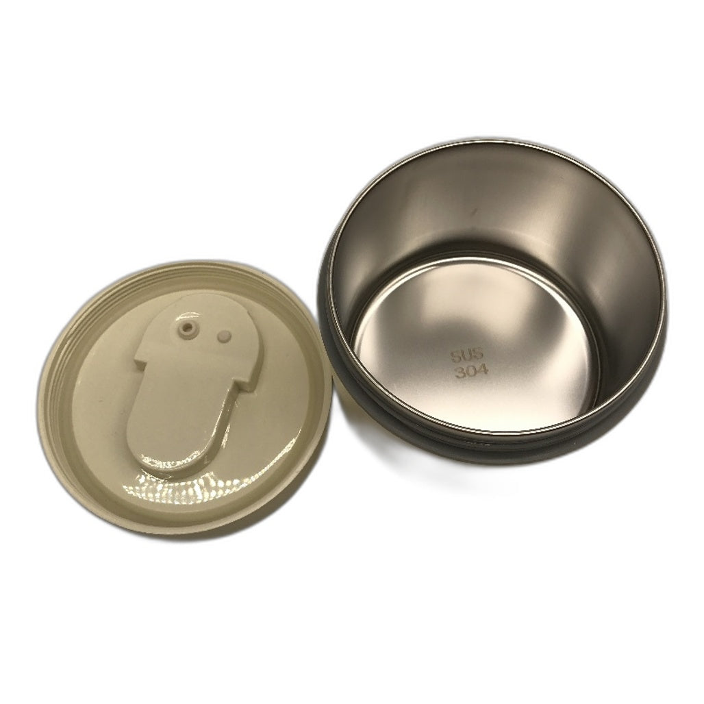 Adando 4pk Stainless Steel Thermal Insulated Round Containers with Lunchbag NEW