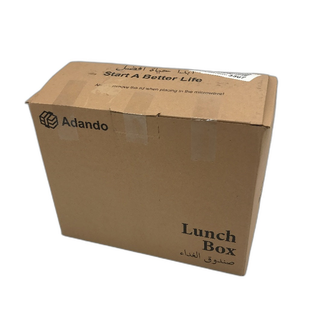 Adando 4pk Stainless Steel Thermal Insulated Round Containers with Lunchbag NEW