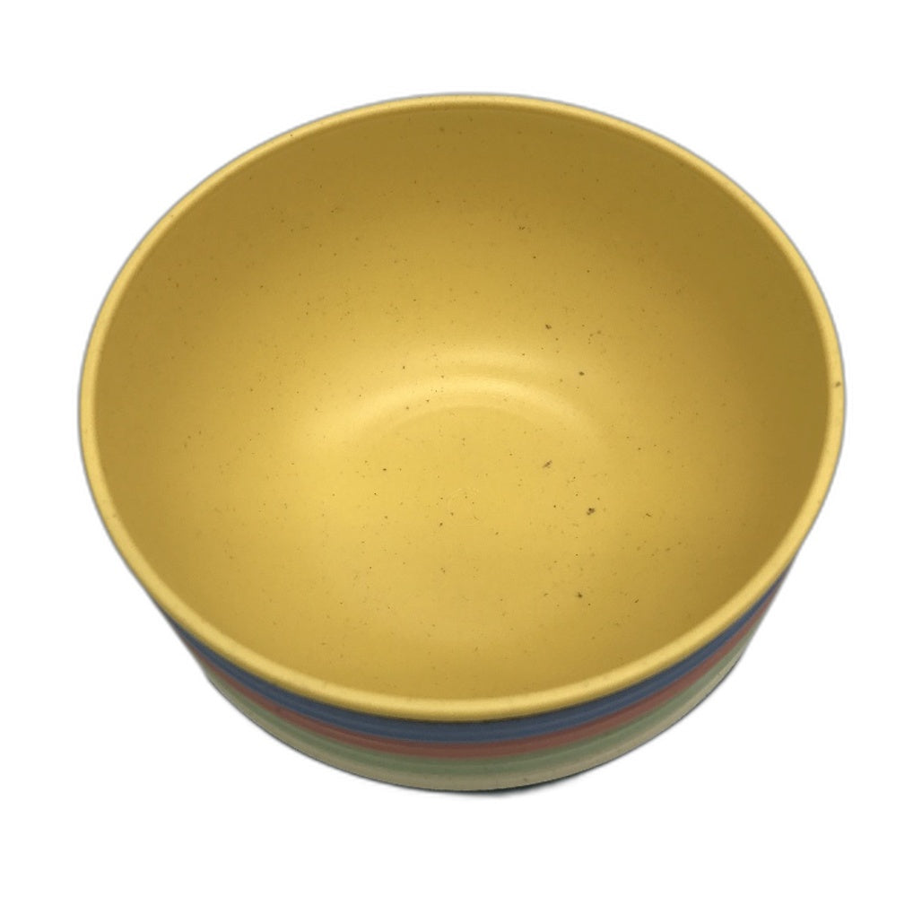 18 Piece Wheat Straw Multicoloured Dinnerware Bowl Plates and Cup Set NEW