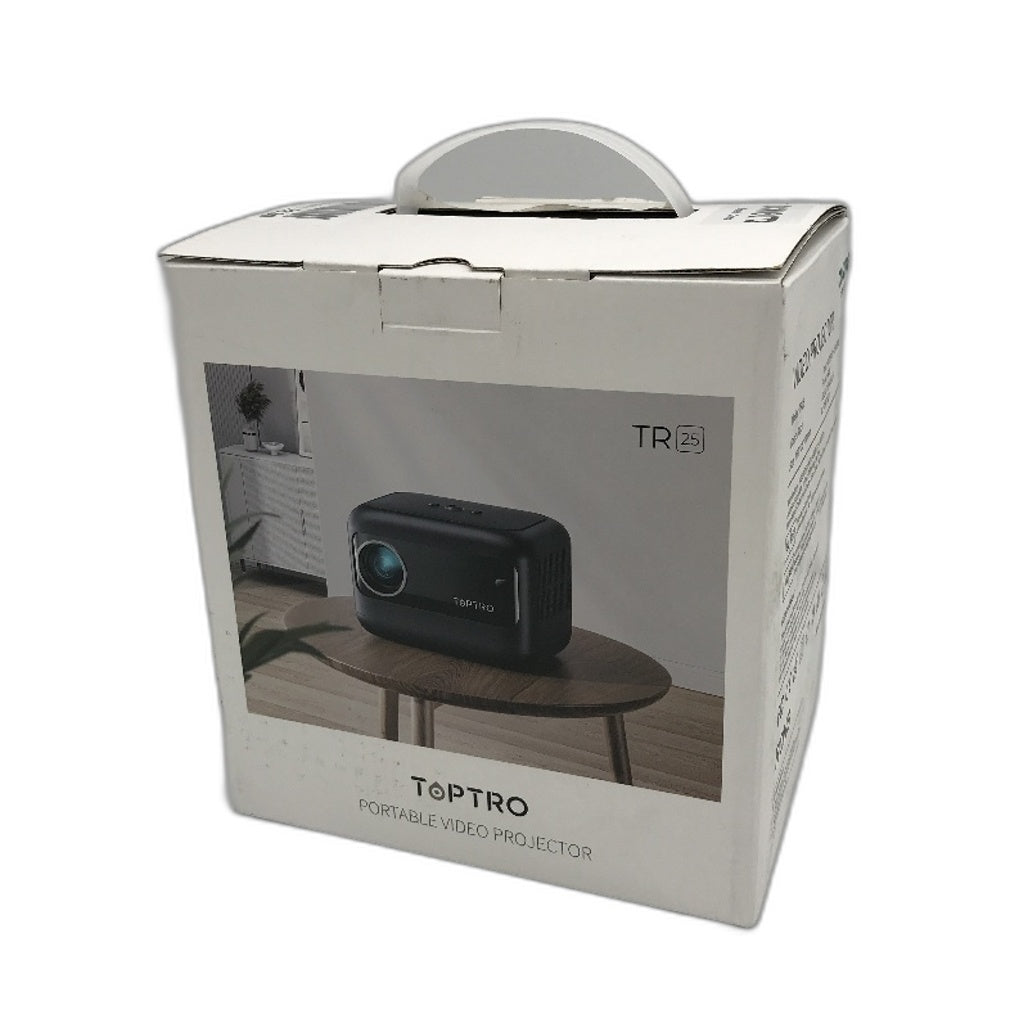 TOPTRO TR25 HiFi 1080p Portable Smart Mini Home Video Projector DEMO