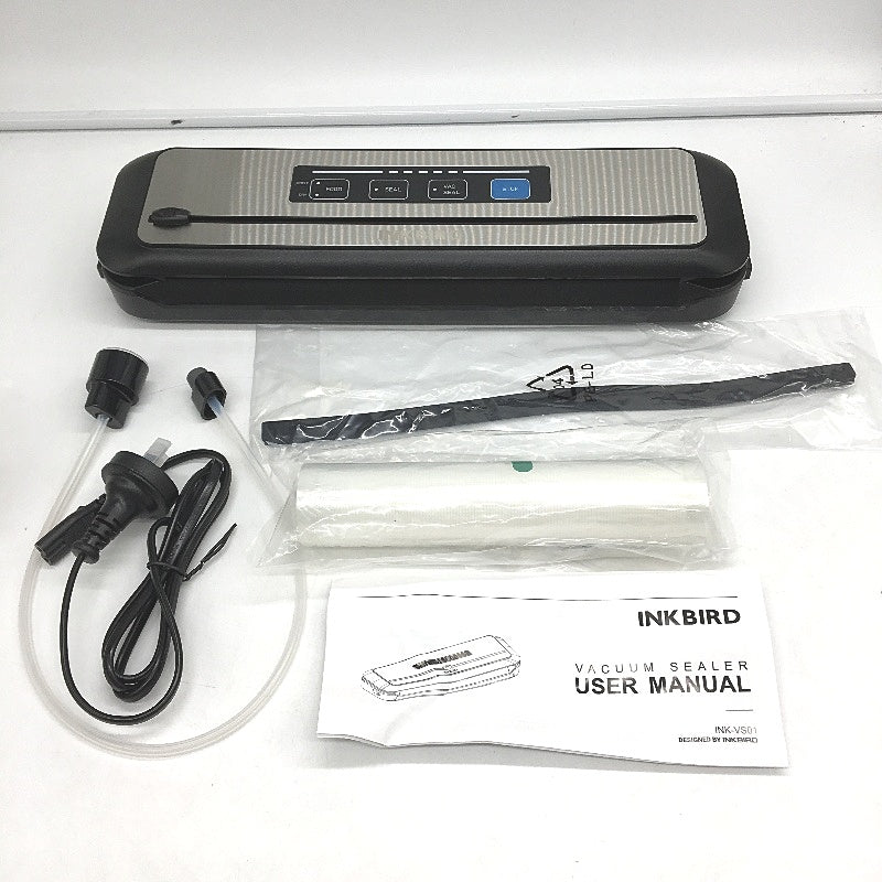 Inkbird INK-VS01 Compact Automatic Food Vacuum Sealer up to 12 Inch Bags NEW