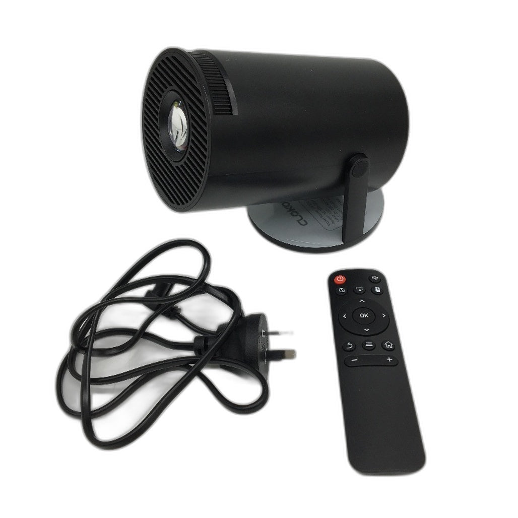 CLOKOWE HY300 Pro Portable 1080P Mini Multimedia Video Projector DEMO