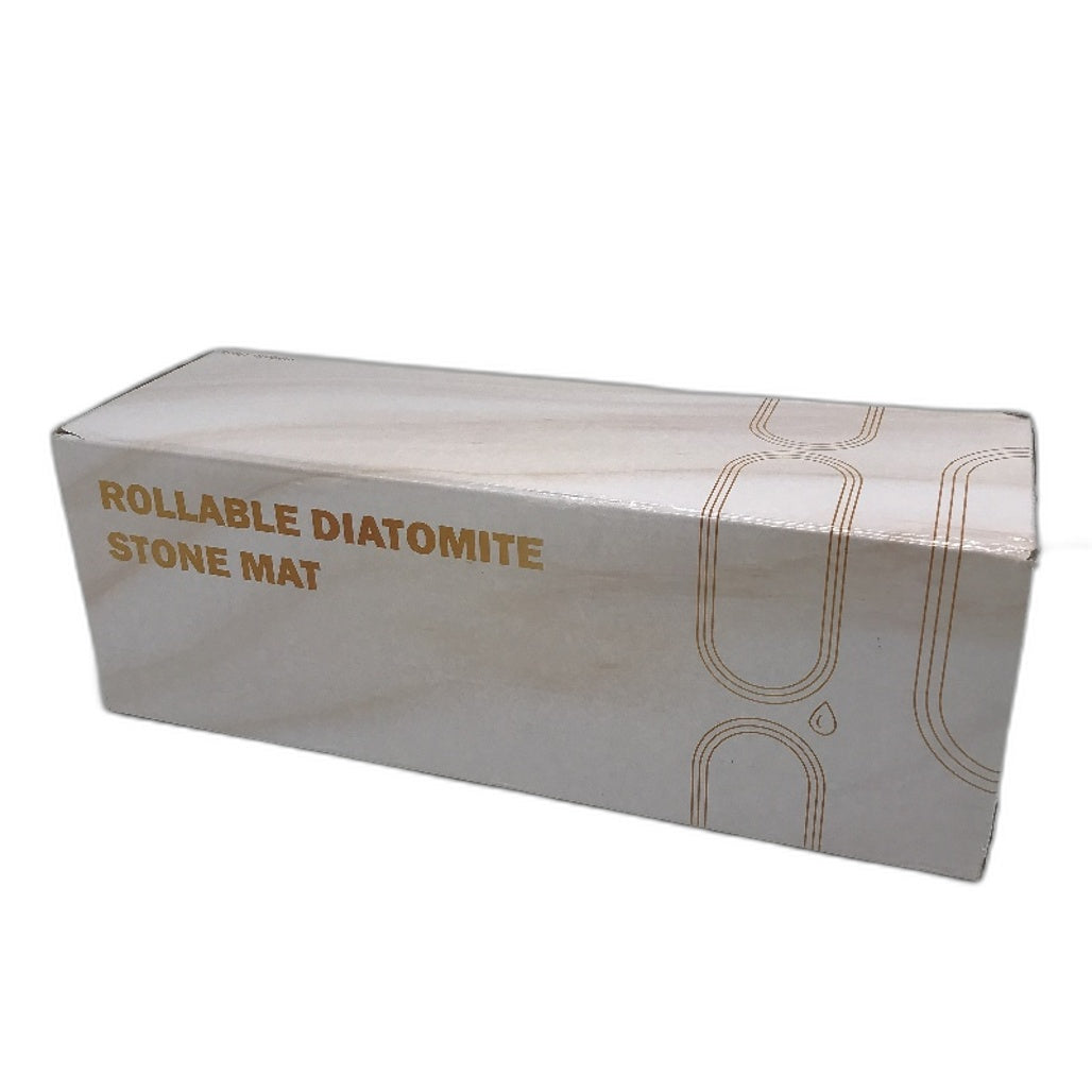 Portable Diatomaceous Earth Stone Super Absorbent Bath Mat in White NEW