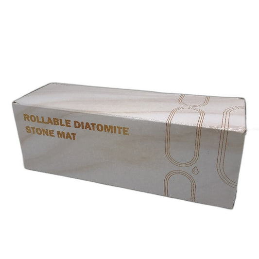 Portable Diatomaceous Earth Stone Super Absorbent Bath Mat in White NEW
