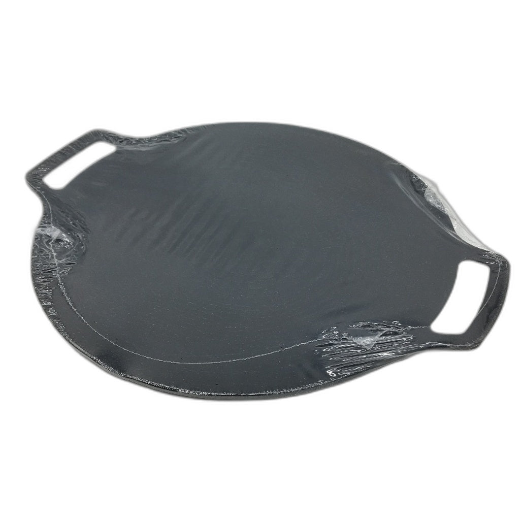 Sisigogo 12 Inch Non Stick Flat Multipurpose Unseasoned Cast Iron Pan NEW
