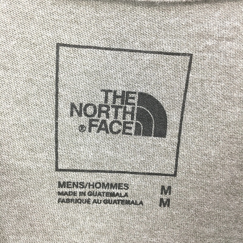 The North Face Grey Long Sleeve 100% Cotton Soft T-Shirt Mens Size L NEW