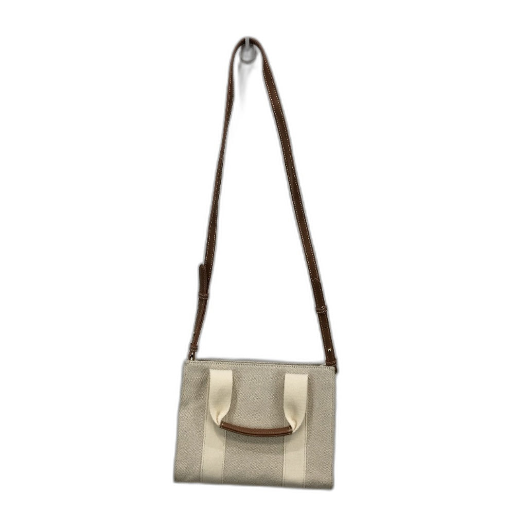 Target Sample Neutral & Brown Faux Leather Mini Tote With Shoulder Strap NEW
