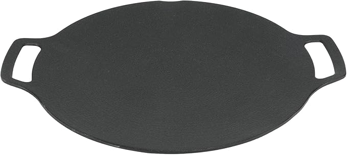 Korean BBQ Grill Multi Non Stick Round Griddle Pan with Handles 29cm NEW
