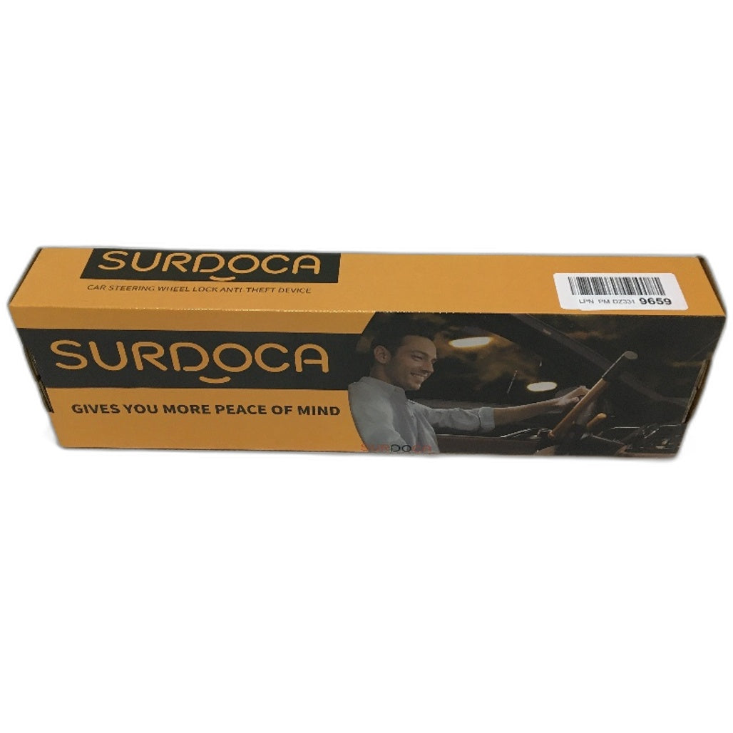 SURDOCA Anti Theft Car Steering Wheel Lock Univesal Security Device DEMO