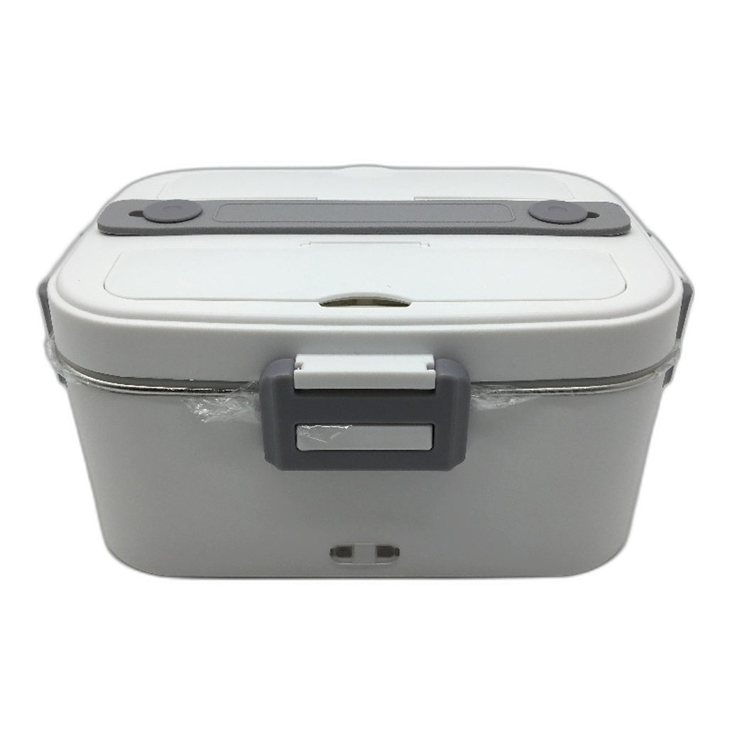 1.8L Electric 3 in 1 Food Warming Bentou Box with Lunch Bag in White Grey NEW