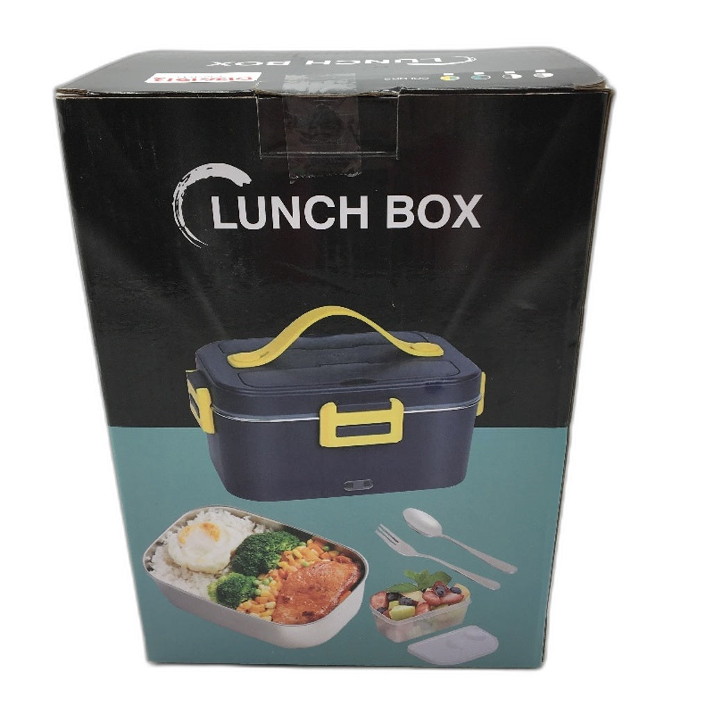 1.8L Electric 3 in 1 Food Warming Bentou Box with Lunch Bag in White Grey NEW