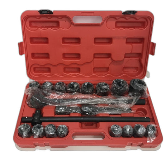 20 Piece 19 to 50mm Heavy Duty Steel Drive Impact Socket CR V Tool Kit DEMO