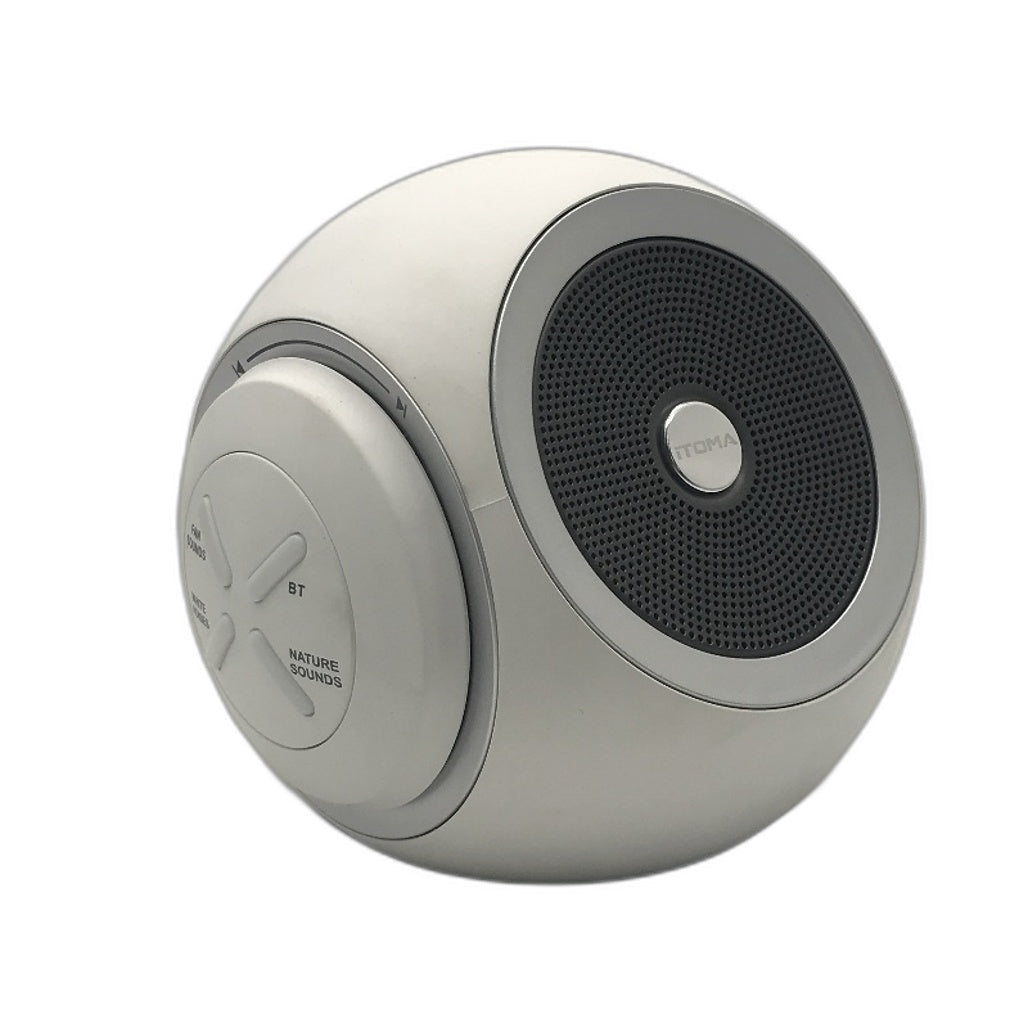 iTOMA 318 40 Soothing White Noise Ambient Sound Machine in White DEMO