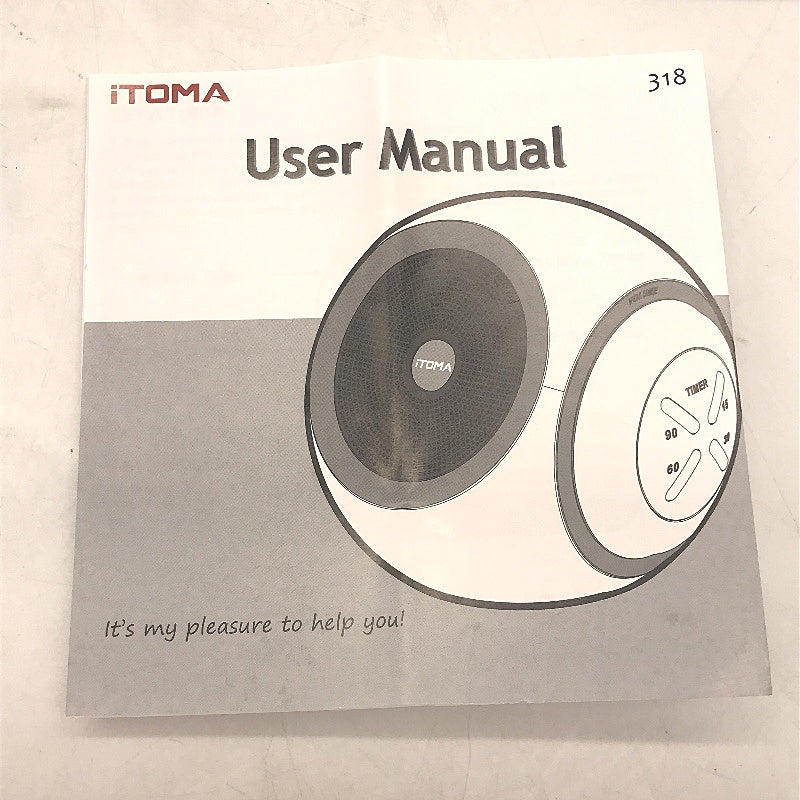 iTOMA 318 40 Soothing White Noise Ambient Sound Machine in White DEMO
