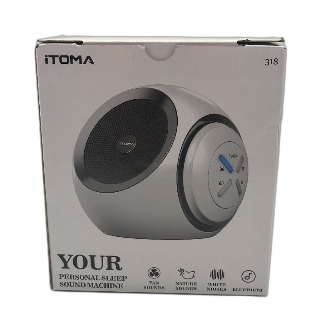 iTOMA 318 40 Soothing White Noise Ambient Sound Machine in White DEMO
