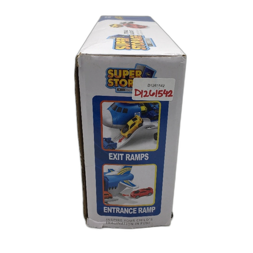 Super Storage Series Airplane 5pc Mini Car and Helicopter Storage Toy NEW