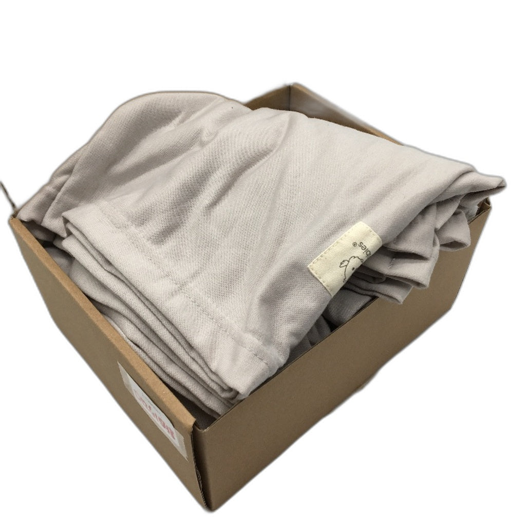 KeaBabies D-Lite Adjustable Soft Cotton Stone Gray Baby Wrap Carrier NEW