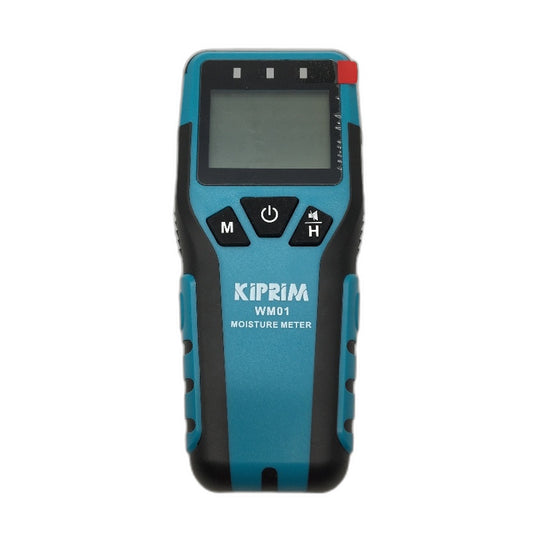 KIPRIM WM01 4 Mode LCD Display Pinless Moisture Meter for Wood Walls Masonry NEW