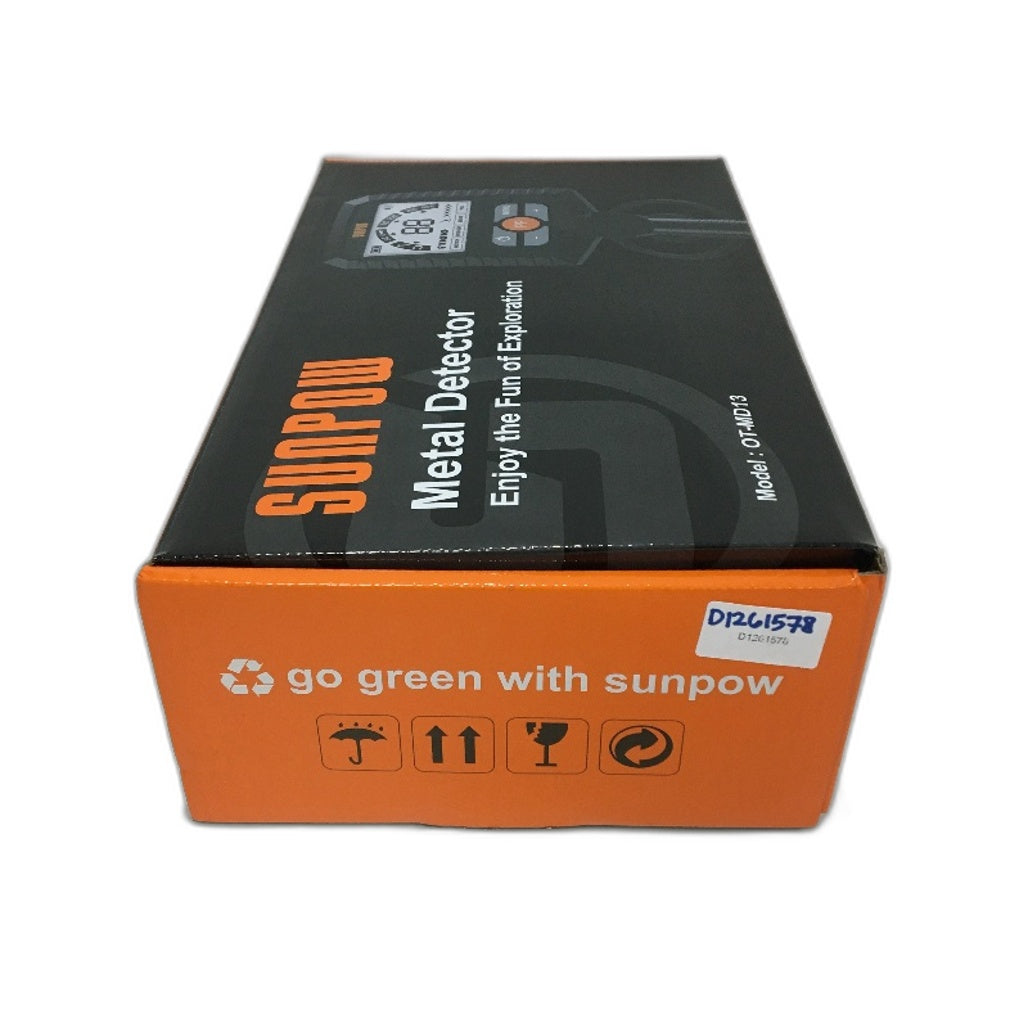 SUNPOW OT-MD13 LCD Display IP68 Waterproof Stable Metal Detector DEMO