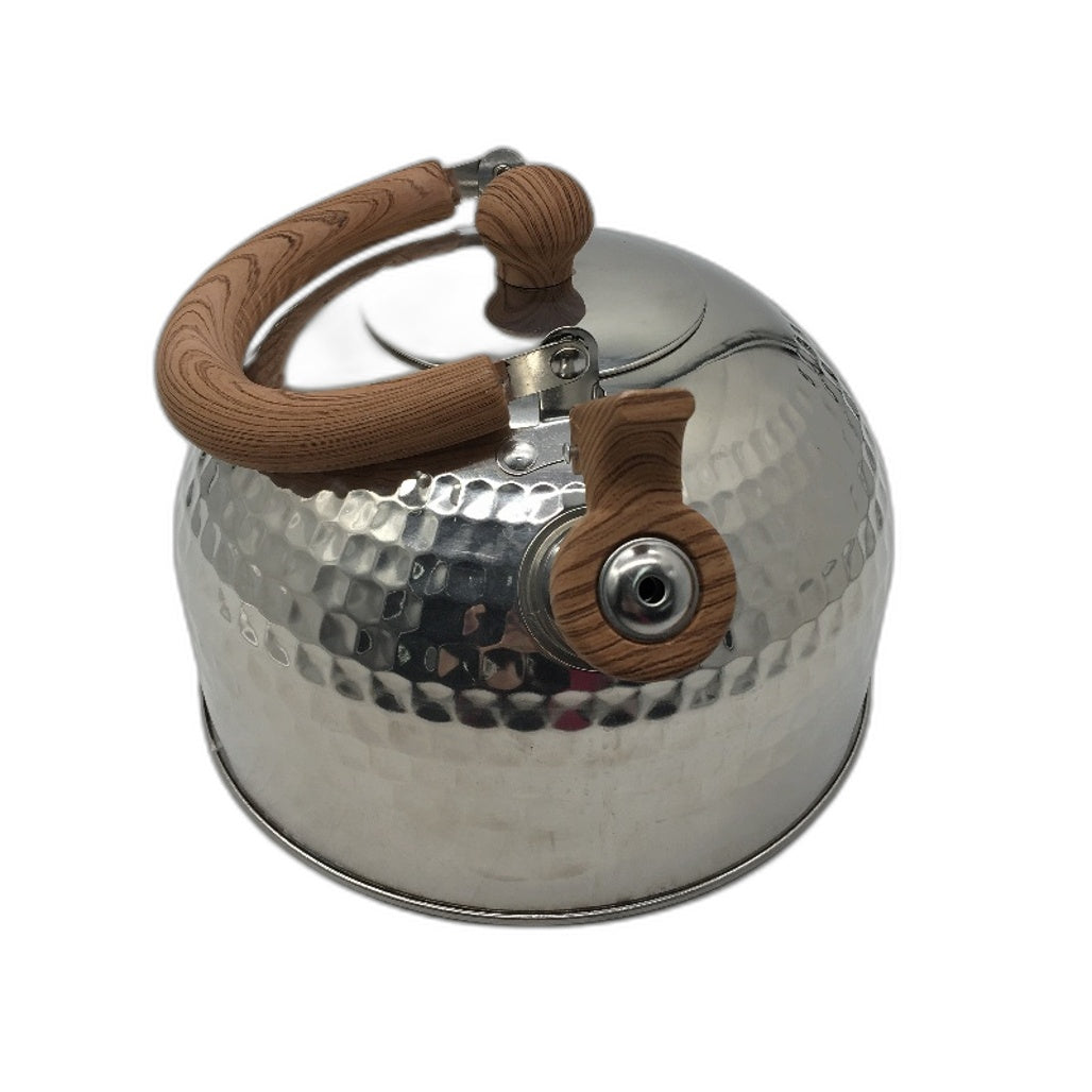 3L Stainless Steel Whistling Spout Stovetop Kettle with Bake-Lite Handle DEMO