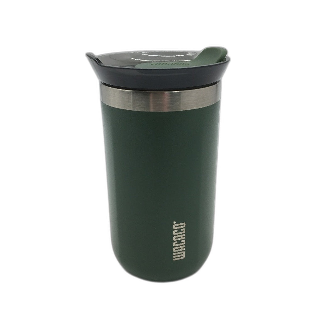 Wacaco 300ml 10 fl oz Octaroma Lungo Pomona Green Thermo Travel Mug NEW