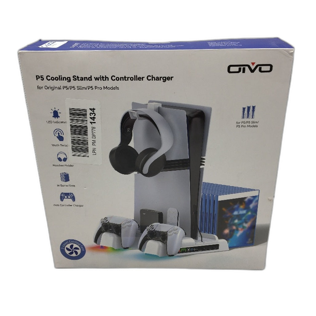 Oivo PS Console and Controller Charging Station Games and Accessories Holder NEW