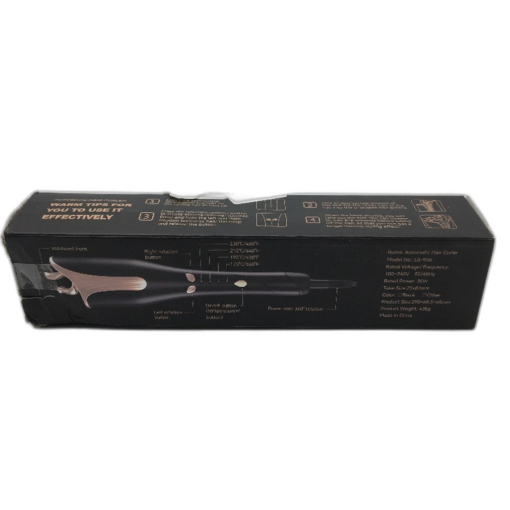 Lescolton LS-906 Automatic Professional Barrel Hair Curler Curling Iron NEW