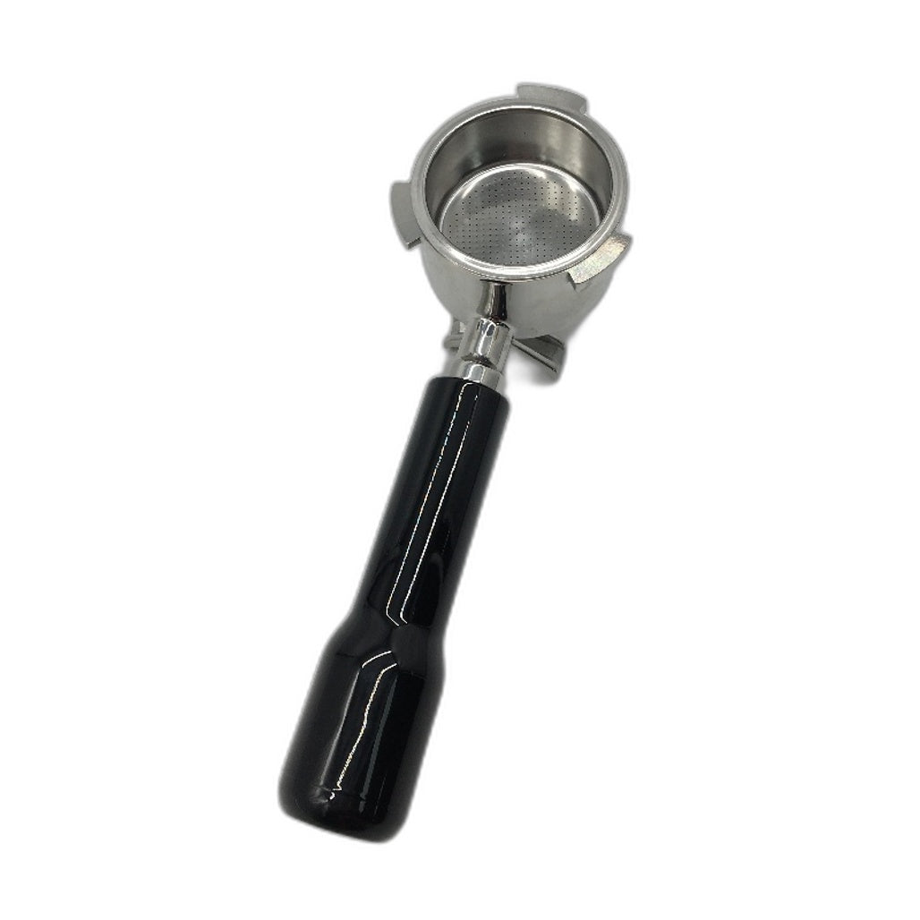 Biendo 51mm Black Reusable Permanent Filters Bottomless Coffee Handle NEW