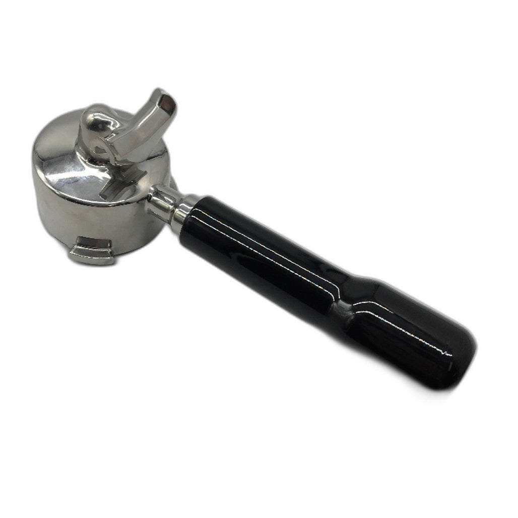 Biendo 51mm Black Reusable Permanent Filters Bottomless Coffee Handle NEW