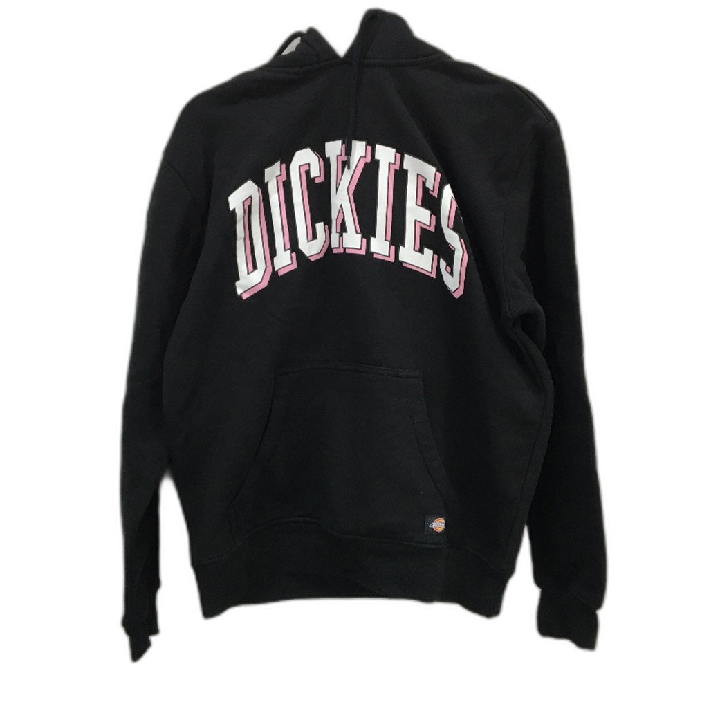 Dickies Longview Classic Pull Over Black Fleece Hoodie Mens Size Small NEW