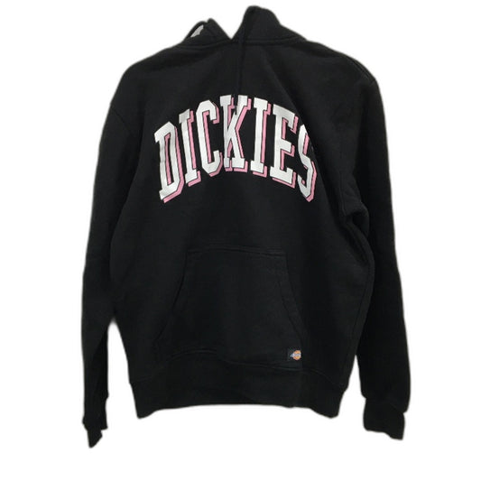 Dickies Longview Classic Pull Over Black Fleece Hoodie Mens Size Small NEW