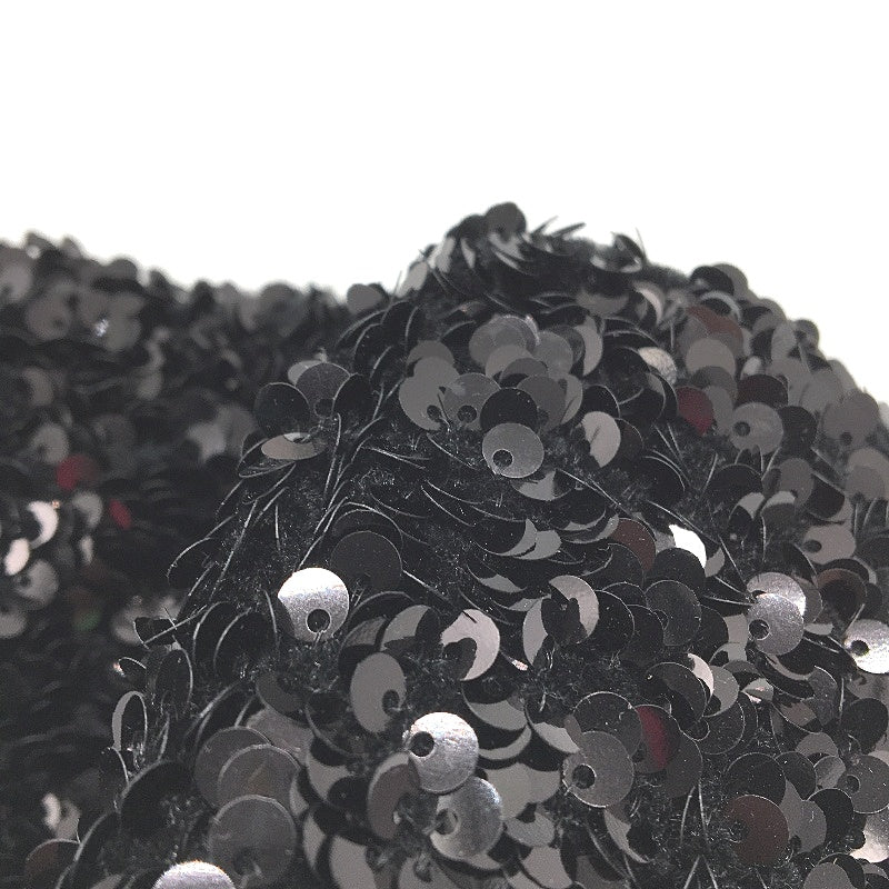 Target Small Black Sequin Magnetic Clasp Fully Lined Shoulder Mini Hand Bag NEW