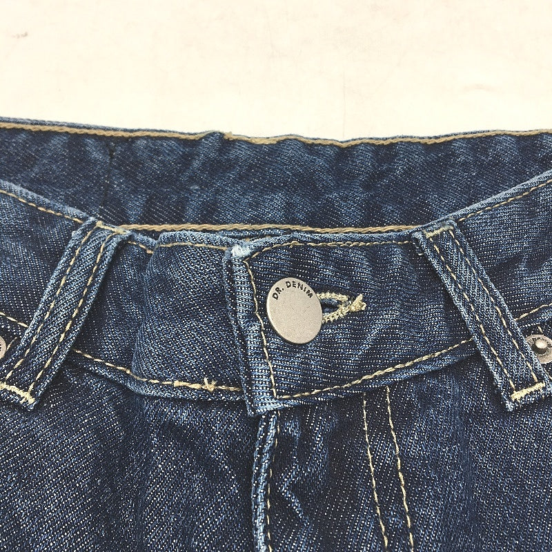 Dr Denim Donna Pebble Dark Retro K27 Blue Denim Jeans Ladies Size 8 26/32 NEW