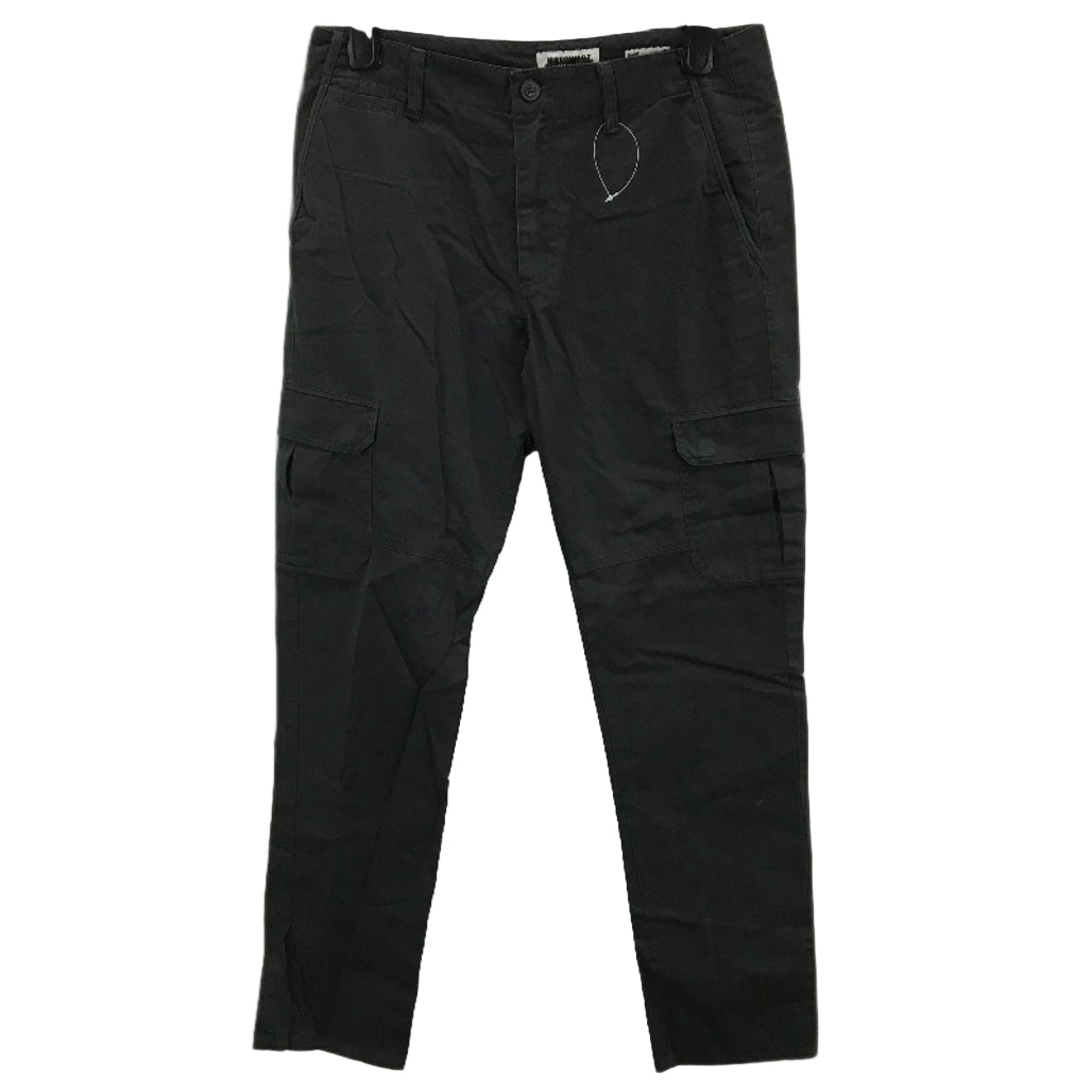 Jeanswest Charcoal Grey Cargo Style Side Pocket Regular Fit Pants Mens Sz 32 NEW