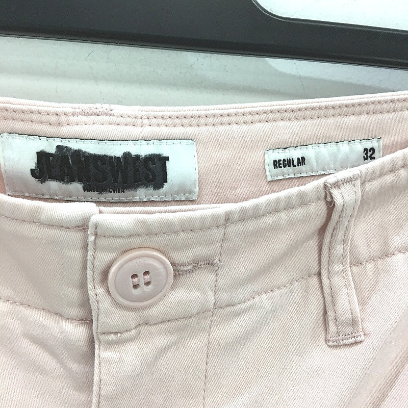 Jeanswest Light Pink Regular Fit Soft Touch Chino Shorts Mens Size 32 NEW