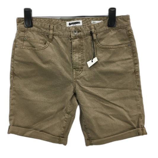 Jeanswest Dark Stone Regular Fit 5 Pocket Denim Style Shorts Mens Size 32 NEW